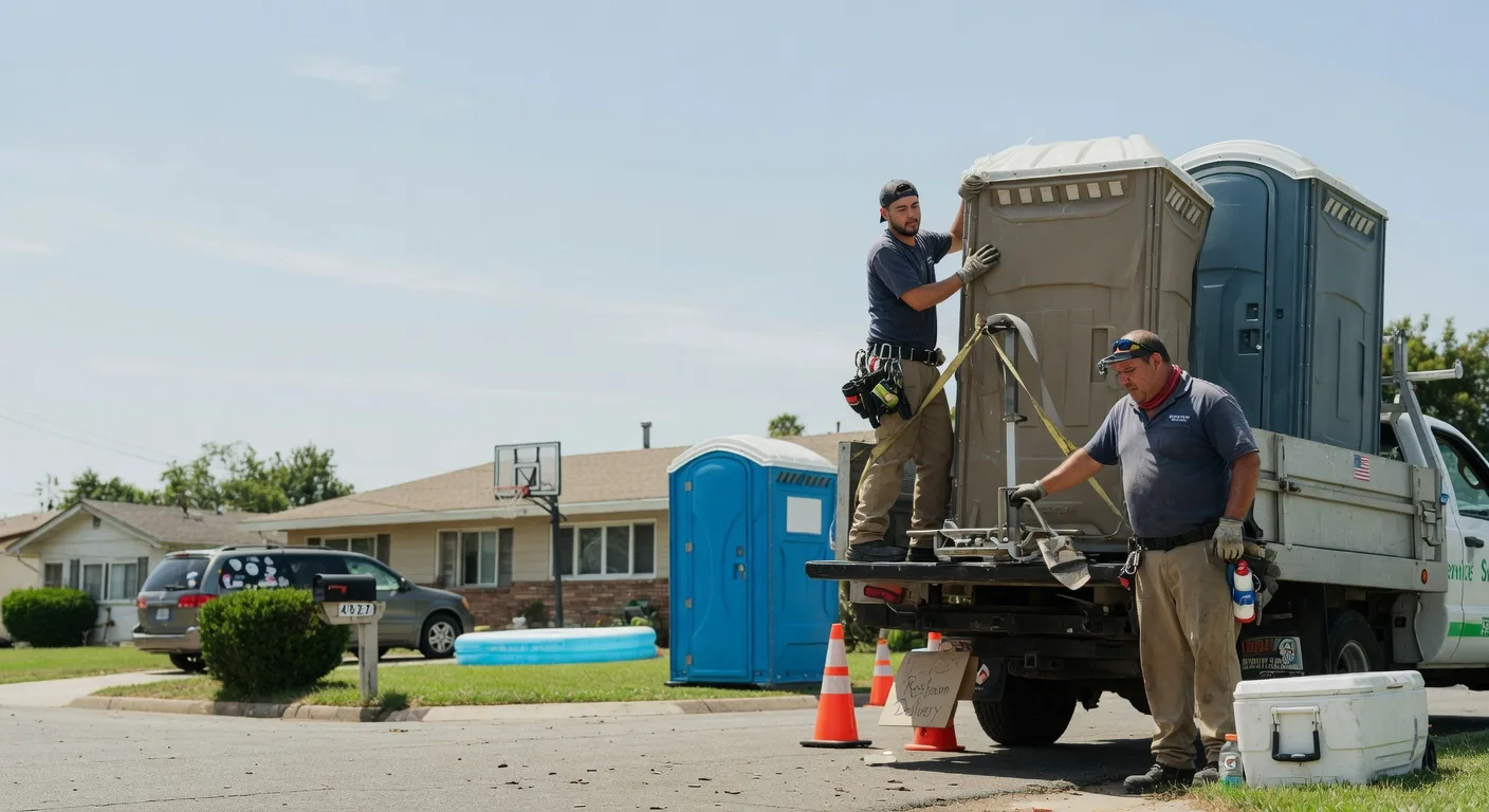 Porta Potty Rental in Jamestown, LA near me